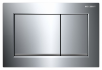 Смывная клавиша Geberit Omega 30 115.080.KH.1 хром/матовый хром
